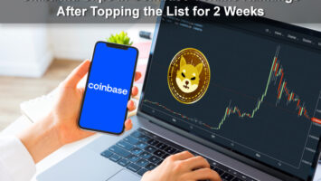 Shiba Inu Slips in Coinbase Volume Rankings